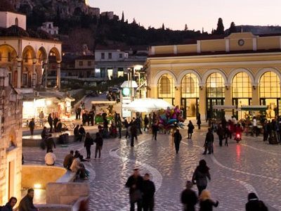 Life is live around the Acropolis Hill